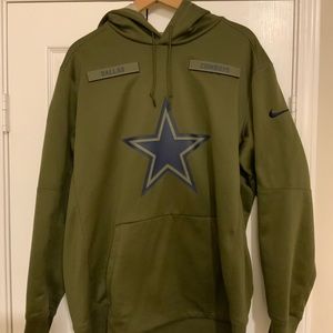 Dallas Cowboys salute to service Nike hoodie